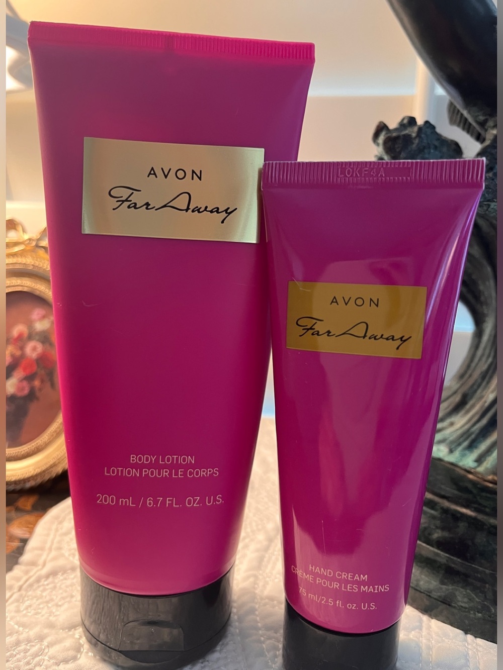 Avon Far Away Body Lotion & Hand Cream Set
